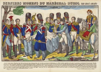 Letzte Momente von Marschall Duroc, 22. Mai 1813
